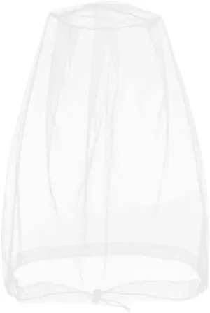 Cinvo Head Net Hat Bug Net Face Netting for Bugs No See Ums Insects Gnats Biting Midges from Outdoor Activities, Spacious Net Room Works Over Most Hats Comes with Free Stock Pouches- White