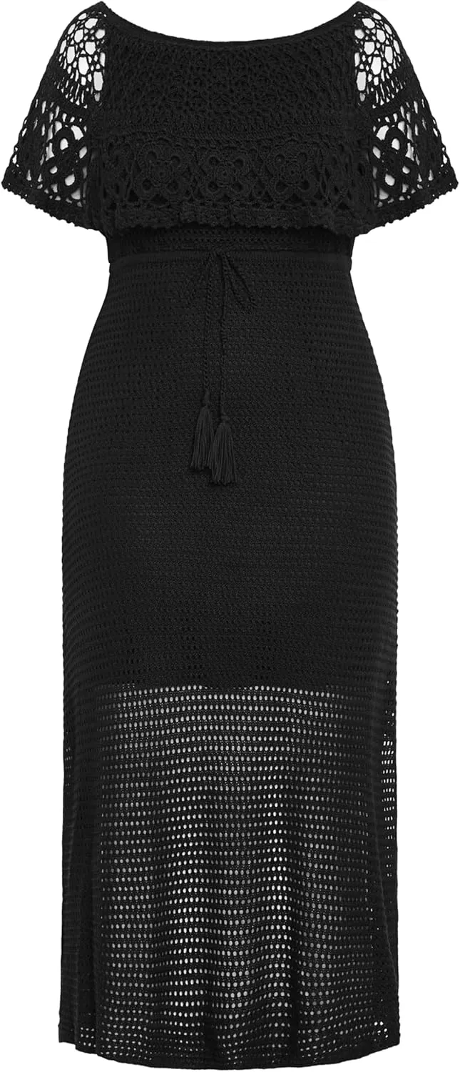 City Chic Women's Plus Size Dress - Callie Crochet