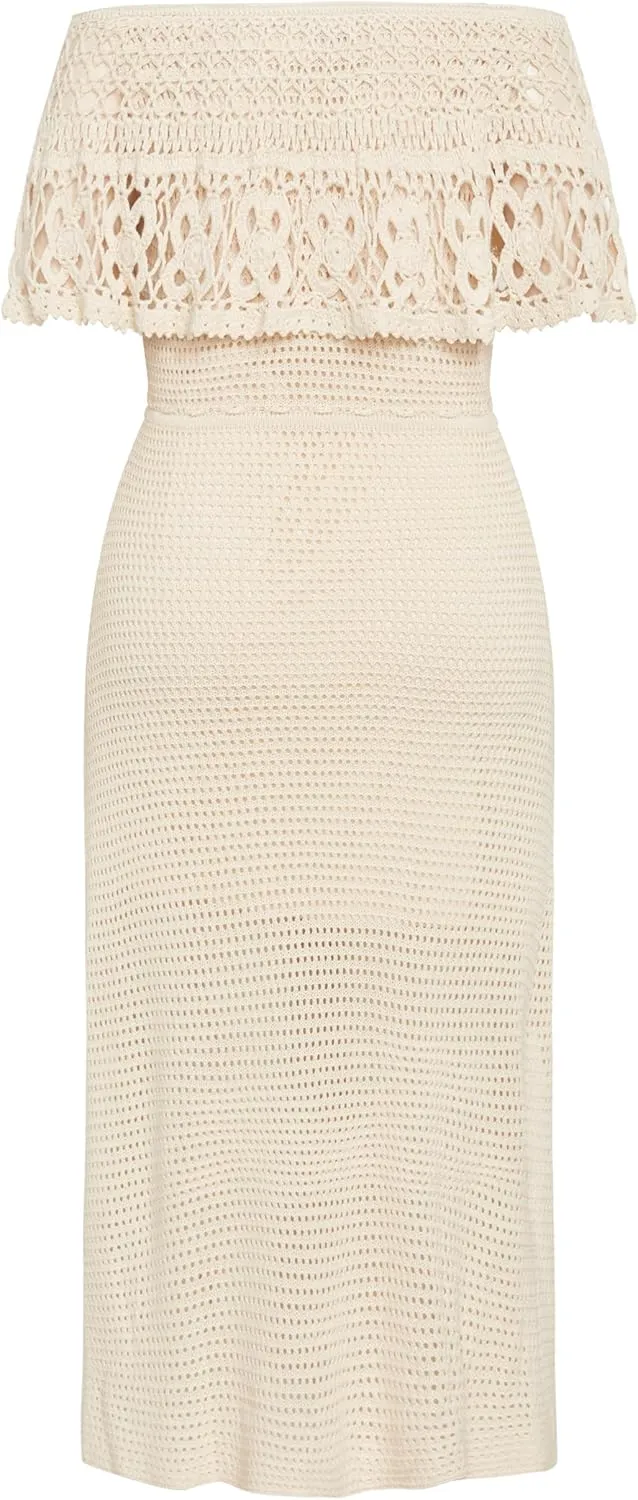 City Chic Women's Plus Size Dress - Callie Crochet