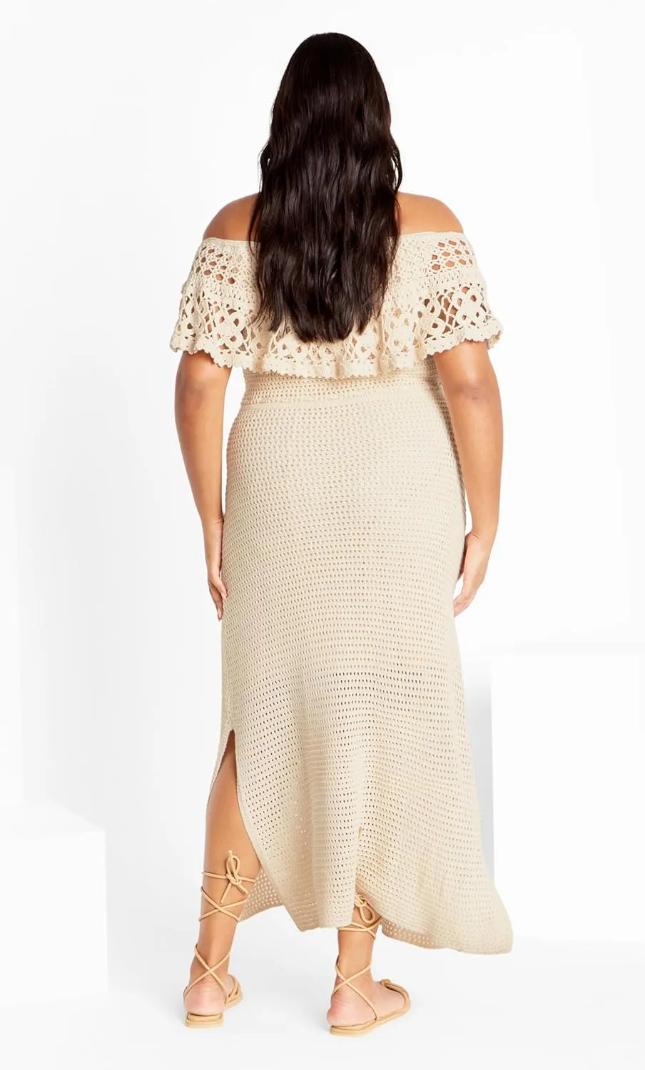 City Chic Women's Plus Size Dress - Callie Crochet