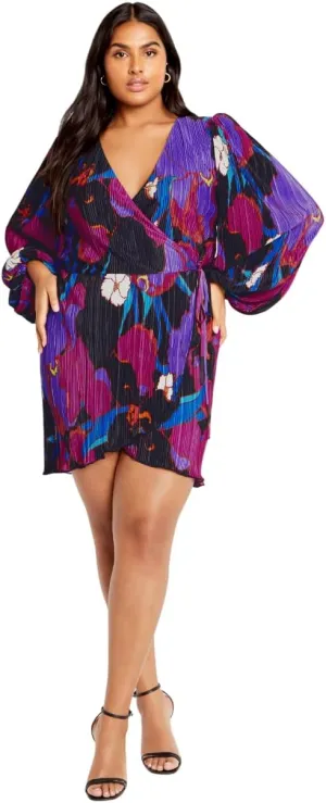 City Chic Women's Plus Size Dress - Kira Print