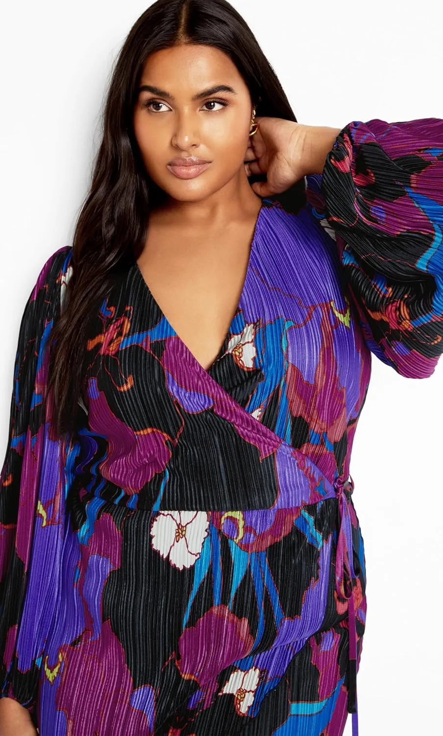 City Chic Women's Plus Size Dress - Kira Print