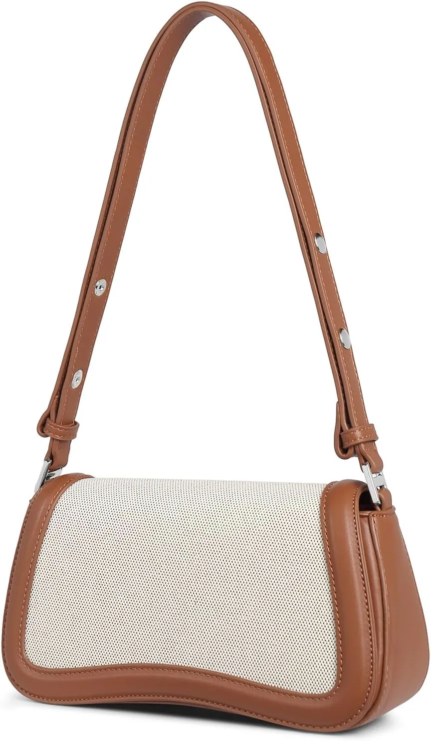 CLUCI Small Shoulder Bags,Purses for Women Vegan Leather Crossbody Handbag Clutch Hobo Purse