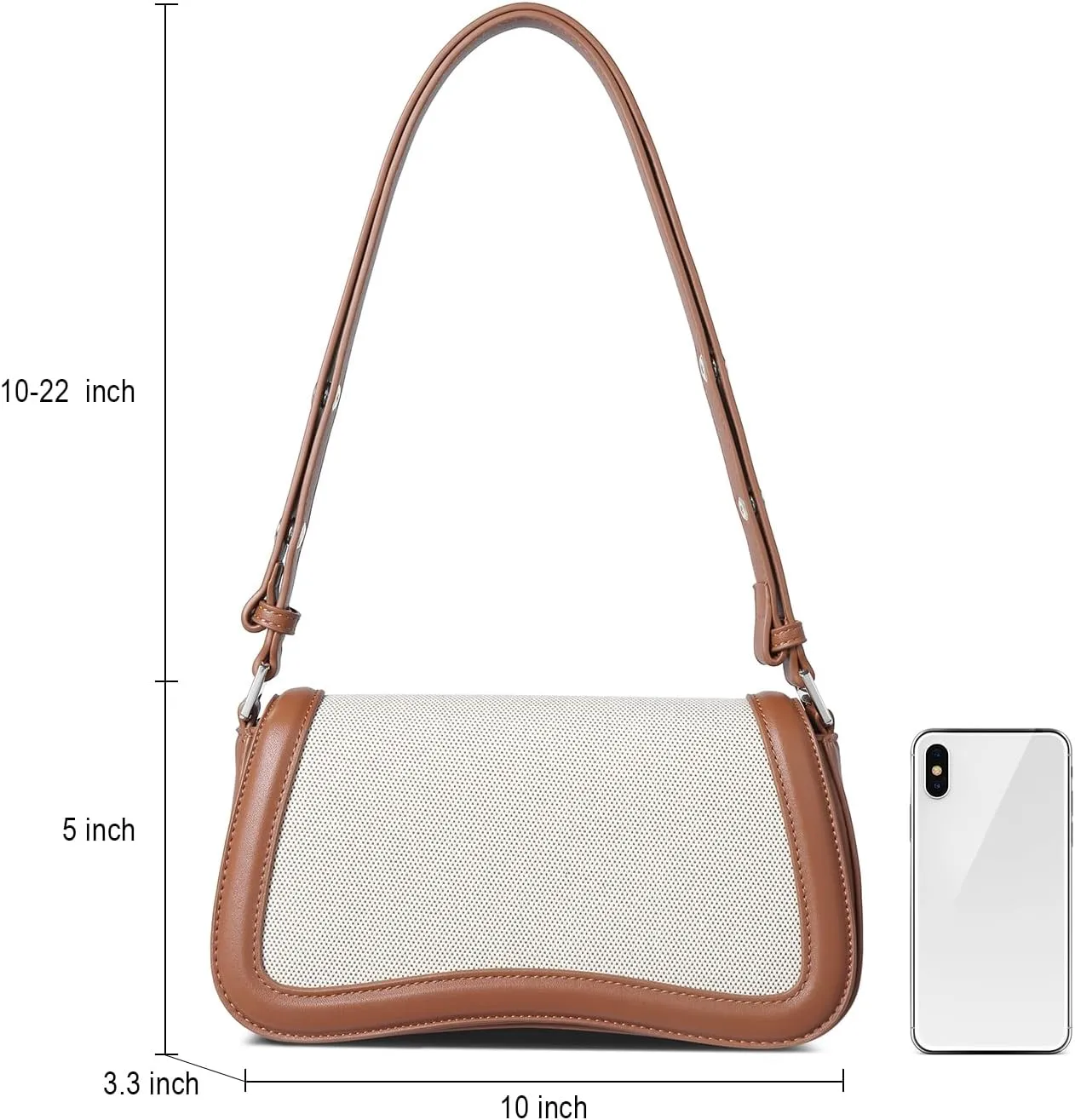 CLUCI Small Shoulder Bags,Purses for Women Vegan Leather Crossbody Handbag Clutch Hobo Purse