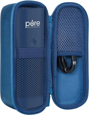 co2CREA Hard Case compatible with Pure Enrichment PureZone Mini Portable Air Purifier (Blue Case)