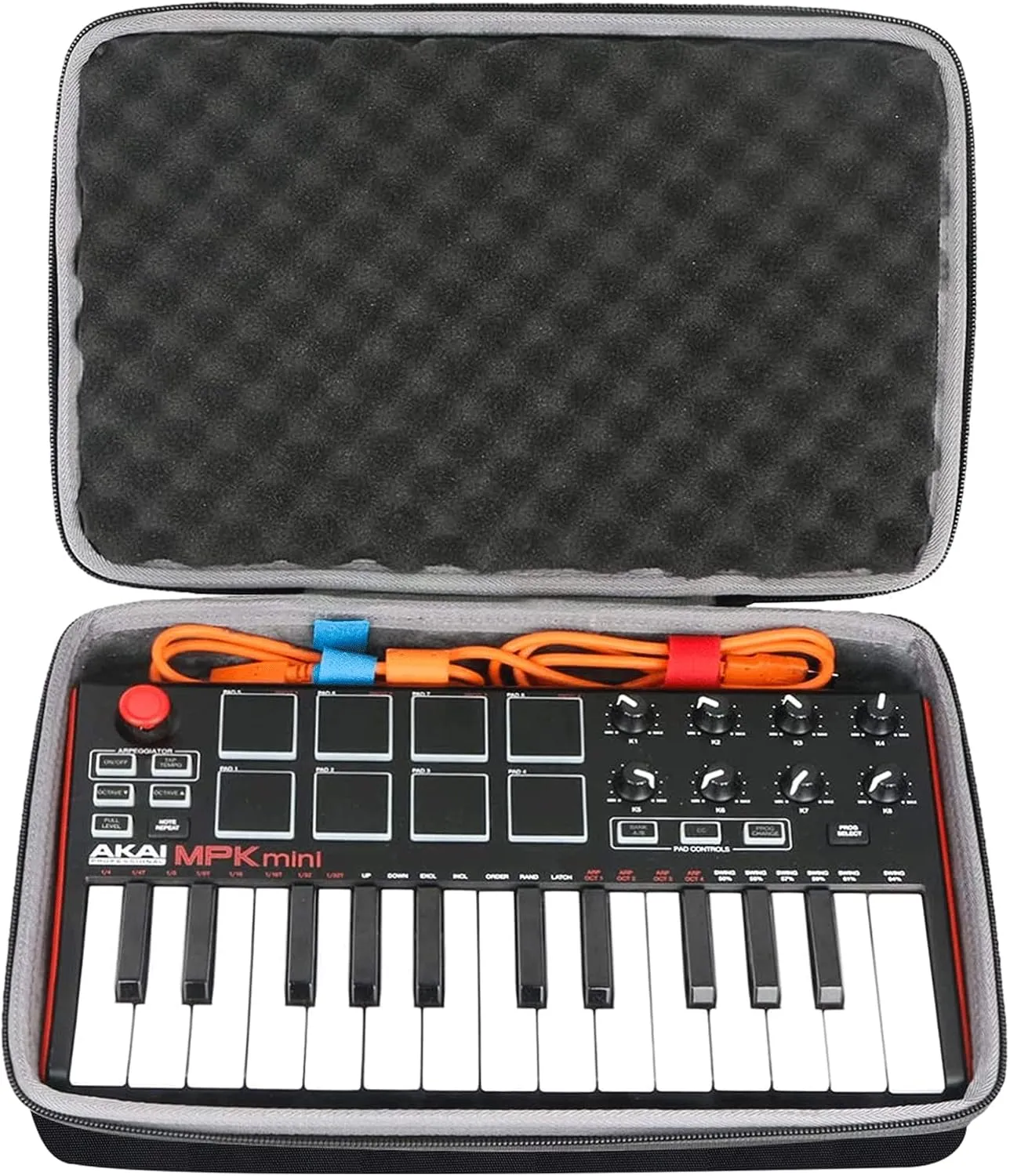 co2CREA Hard Case Replacement for Akai Professional MPK Mini MKII/MPK Mini Play 25 Key USB MIDI Keyboard Controller