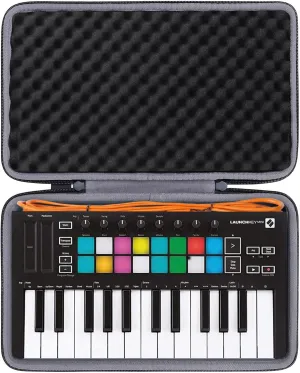 co2CREA Hard Travel Case Replacement for Novation Launchkey Mini MK3 / FLkey Mini 25-Key MIDI Keyboard Controller