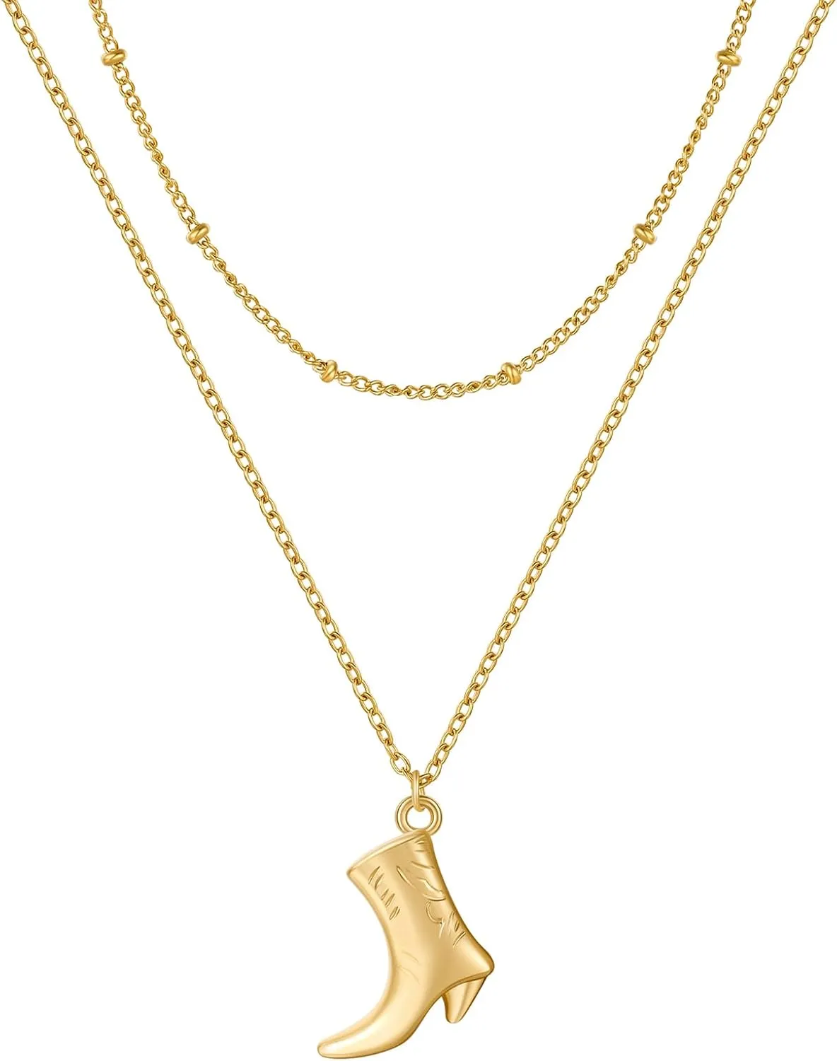 Coastal Cowgirl Charm Necklace Choker Gold Shell Starfish Beach Charm Necklace Trendy Jewelry for Women