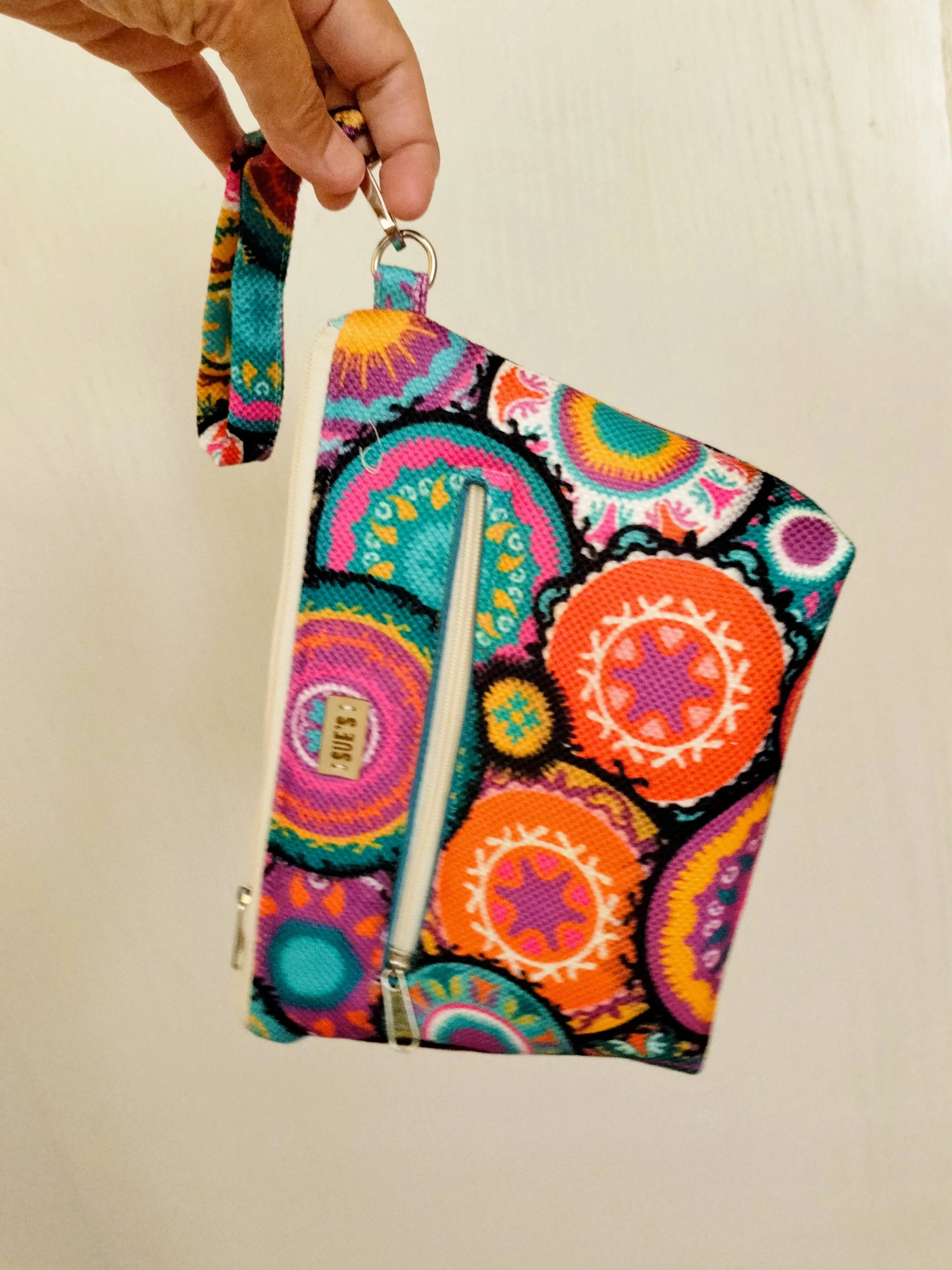 color festival handmade Clutch