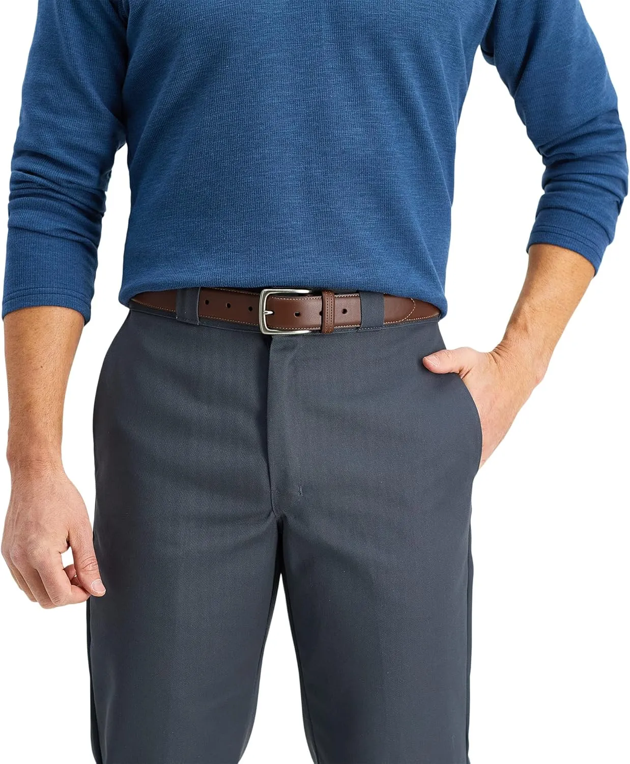 Columbia Men’s Trinity Logo Everyday Casual Dress Belt, Regular and Big and Tall Sizing