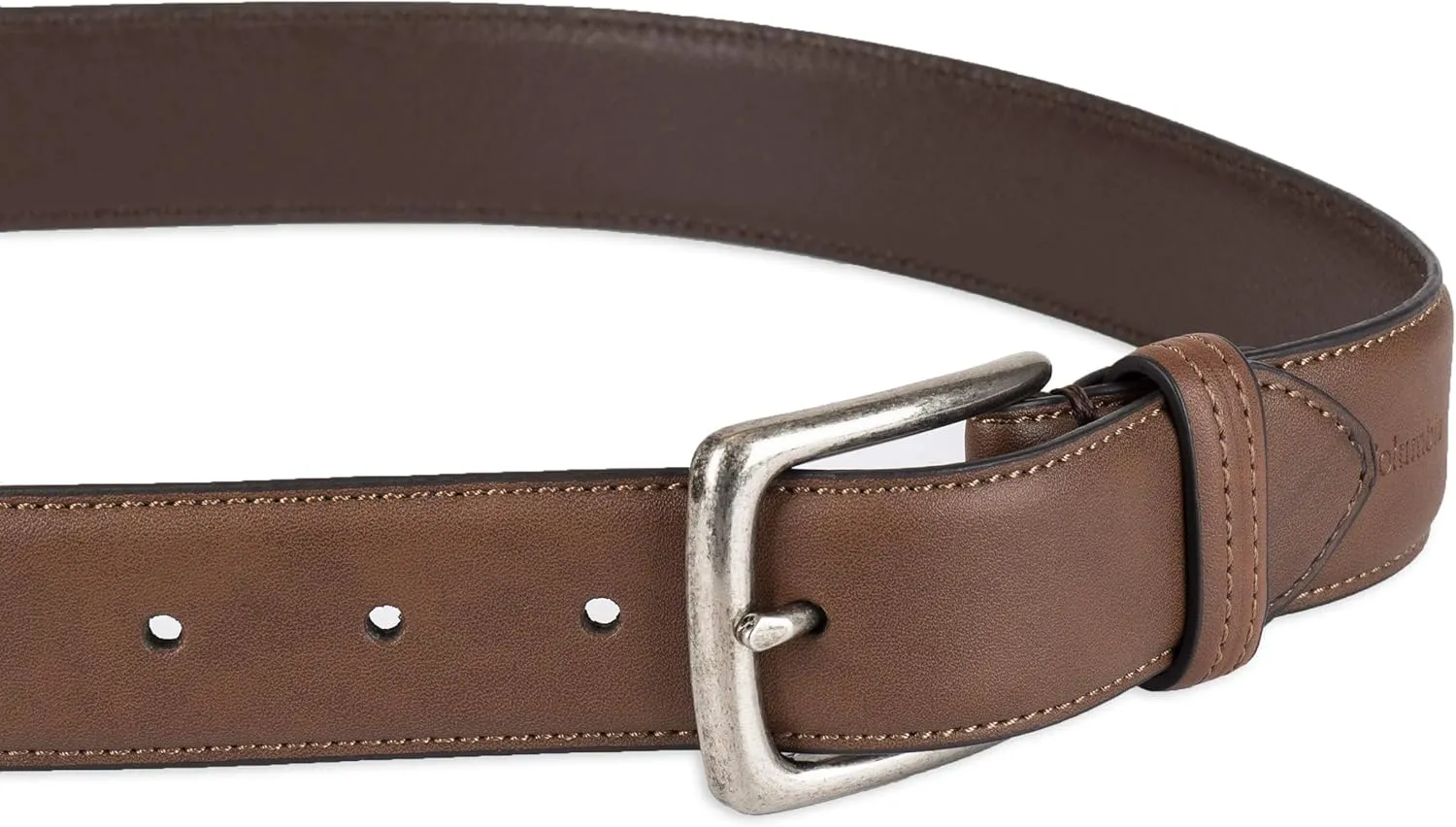 Columbia Men’s Trinity Logo Everyday Casual Dress Belt, Regular and Big and Tall Sizing