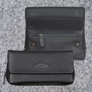 Comoy's Tobacco Pouch - Multi Pipe Small Black