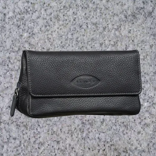 Comoy's Tobacco Pouch - Multi Pipe Small Black