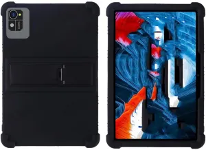 Compatible with Case for Xgody-Model-N02PRO 10 inch Tablet, Full Coverage Ultra Slim Adjustable Stand Silicone Shockproof Lightweight Protective Cover Case (Black)