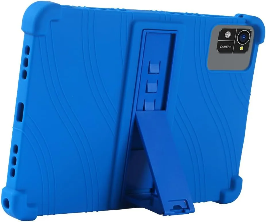 Compatible with Case for Xgody-Model-N02PRO 10 inch Tablet, Full Coverage Ultra Slim Adjustable Stand Silicone Shockproof Lightweight Protective Cover Case (Black)