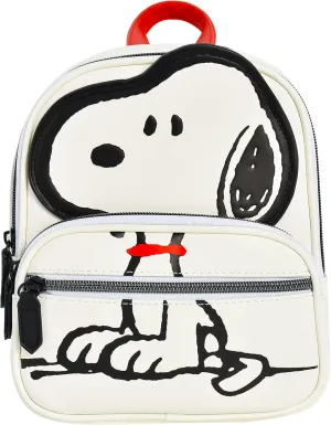 Concept One Peanuts Mini Backpack, Small Travel Bag for Men and Women, Snoopy, 9 Inch