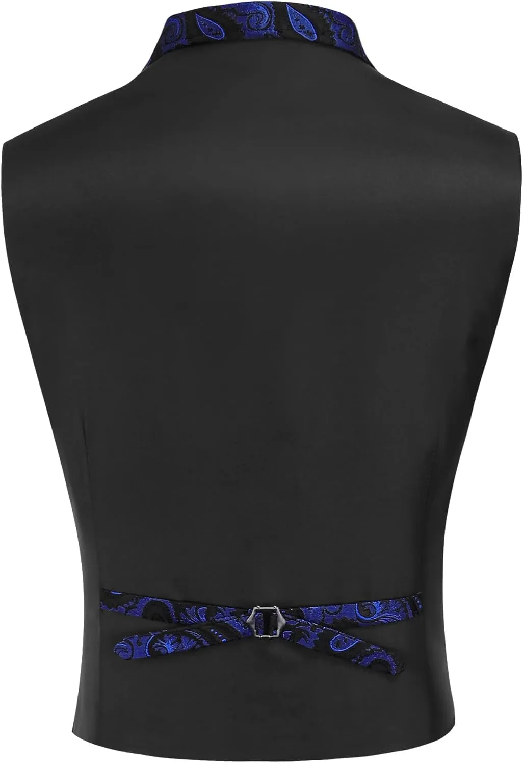 COOFANDY Mens Suit Vest Paisley Floral Victorian Vests Gothic Steampunk Formal Waistcoat Tuxedo Vests with Notched Lapels