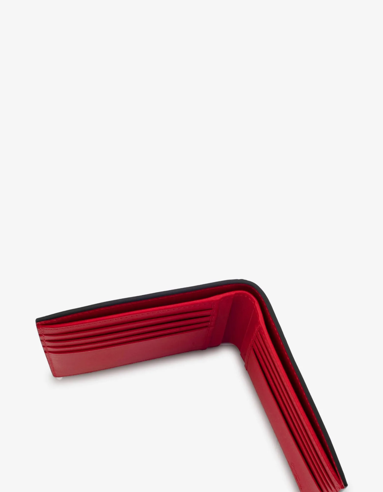 Coolcard Sneakers Sole Black & Red Billfold Wallet