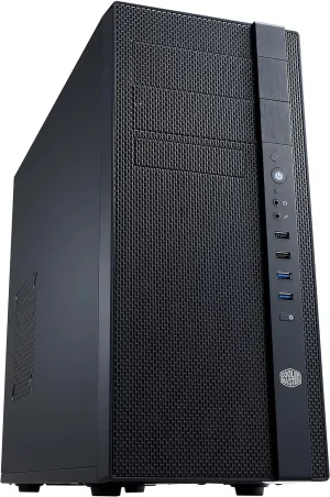 Cooler Master N400 - Mid Tower Computer Case with Fully Meshed Front Panel (NSE-400-KKN2)