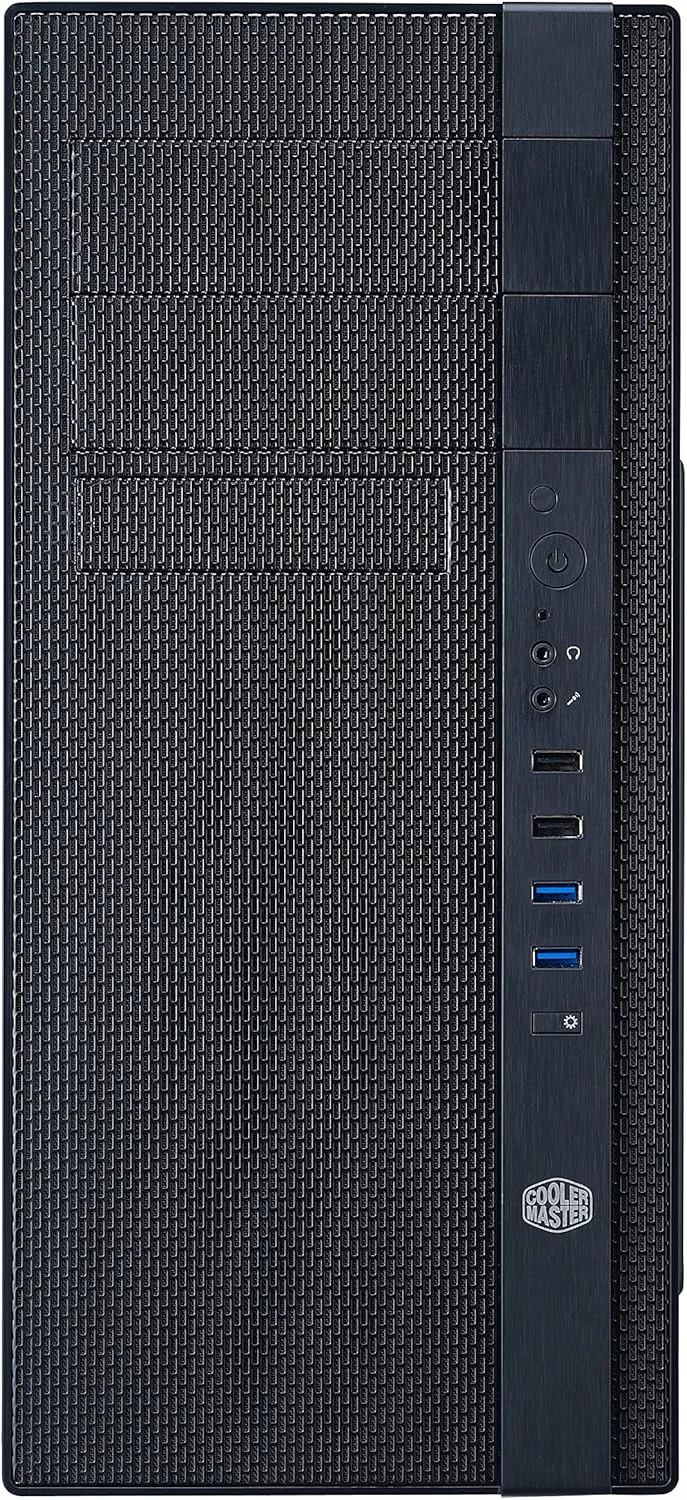 Cooler Master N400 - Mid Tower Computer Case with Fully Meshed Front Panel (NSE-400-KKN2)