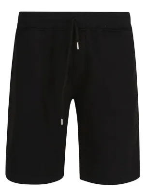 Cotton Diagonal Fleece Logo Shorts