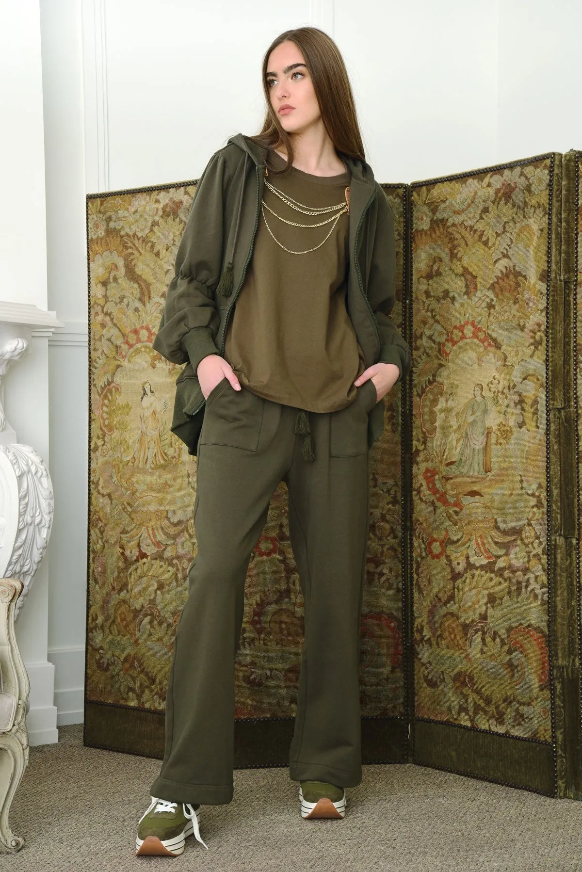 CURATE by Trelise Cooper - Long Stretch Pant - OLIVE