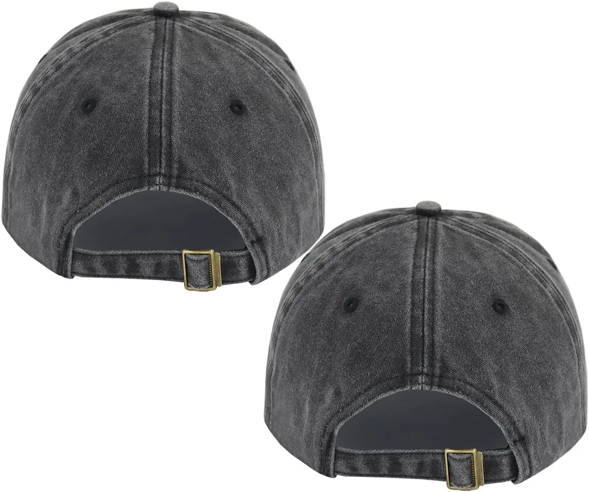 Dad and Mom Hats for Men Women, 3D Embroidered Adjustable Washed Cotton Fathers Mothers Day Birthday Baseball Caps
