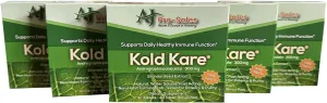 Daily Immune Health Function, 40 Count, 5 Pack - Effective Against Cold, Sinus, Allergy Symptoms | Non-Habit Forming | No Side Effects