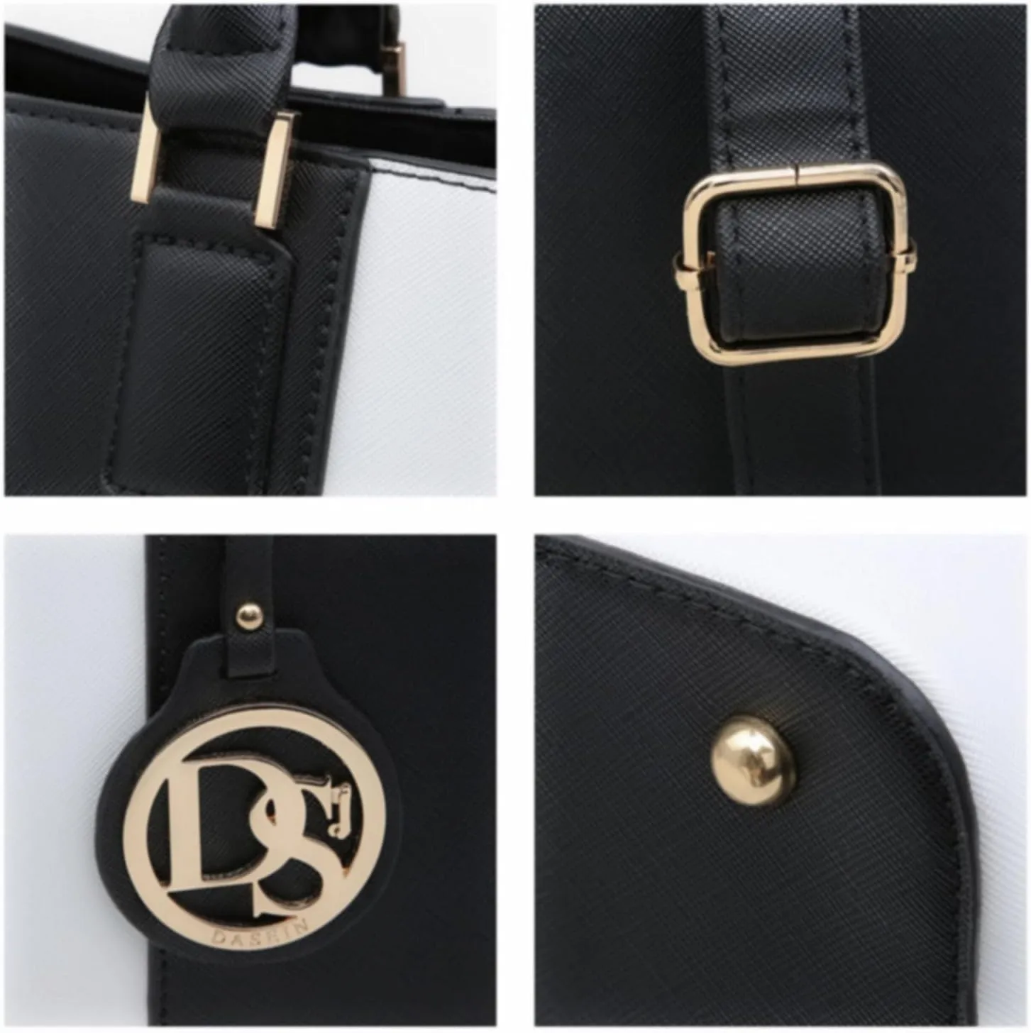 Dasein Satchel Purse Handbag for Women Large Shoulder Work Tote Bag With Matching Wallet