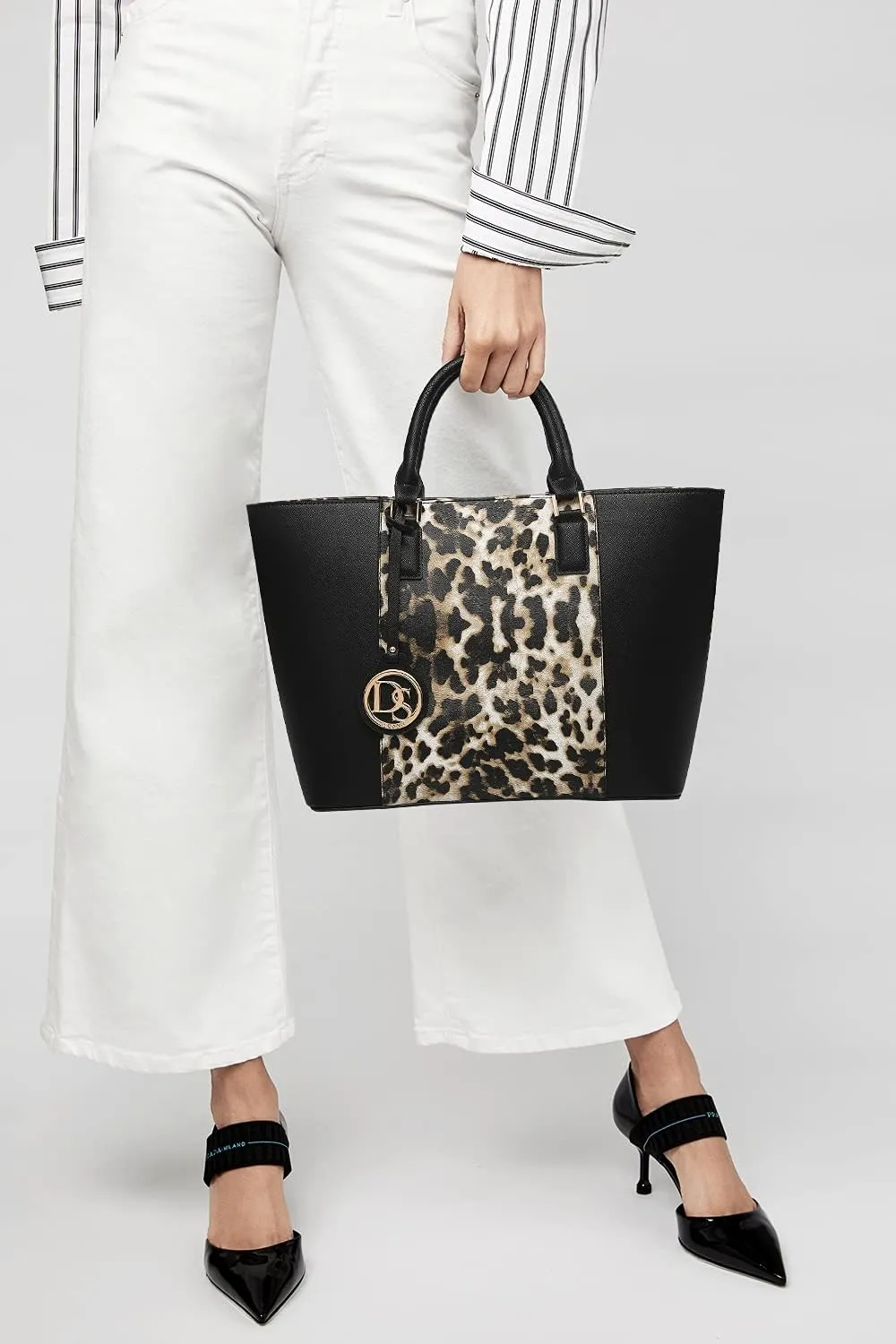 Dasein Satchel Purse Handbag for Women Large Shoulder Work Tote Bag With Matching Wallet