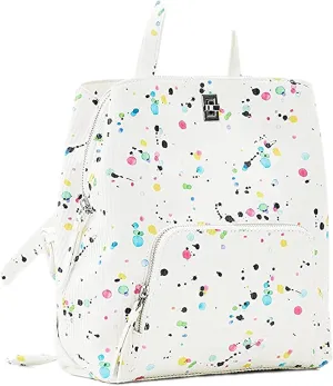 Desigual Women's Accessories PU Backpack Mini, White, One Size
