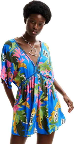 Desigual Women's Standard Woman Woven Dress Swimwear
