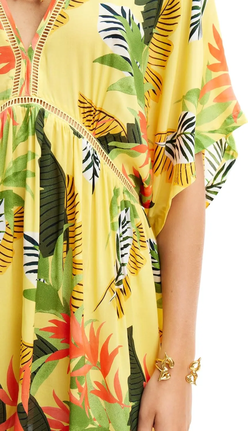 Desigual Women's Standard Woman Woven Dress Swimwear