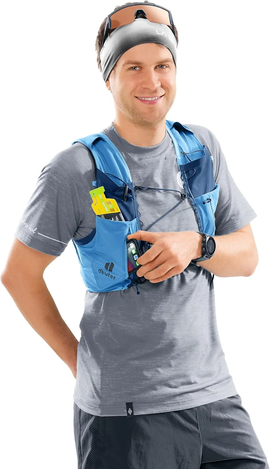Deuter Unisex Traick 5L Hydro, Minimalist Trail Running Vest, 5 Liter