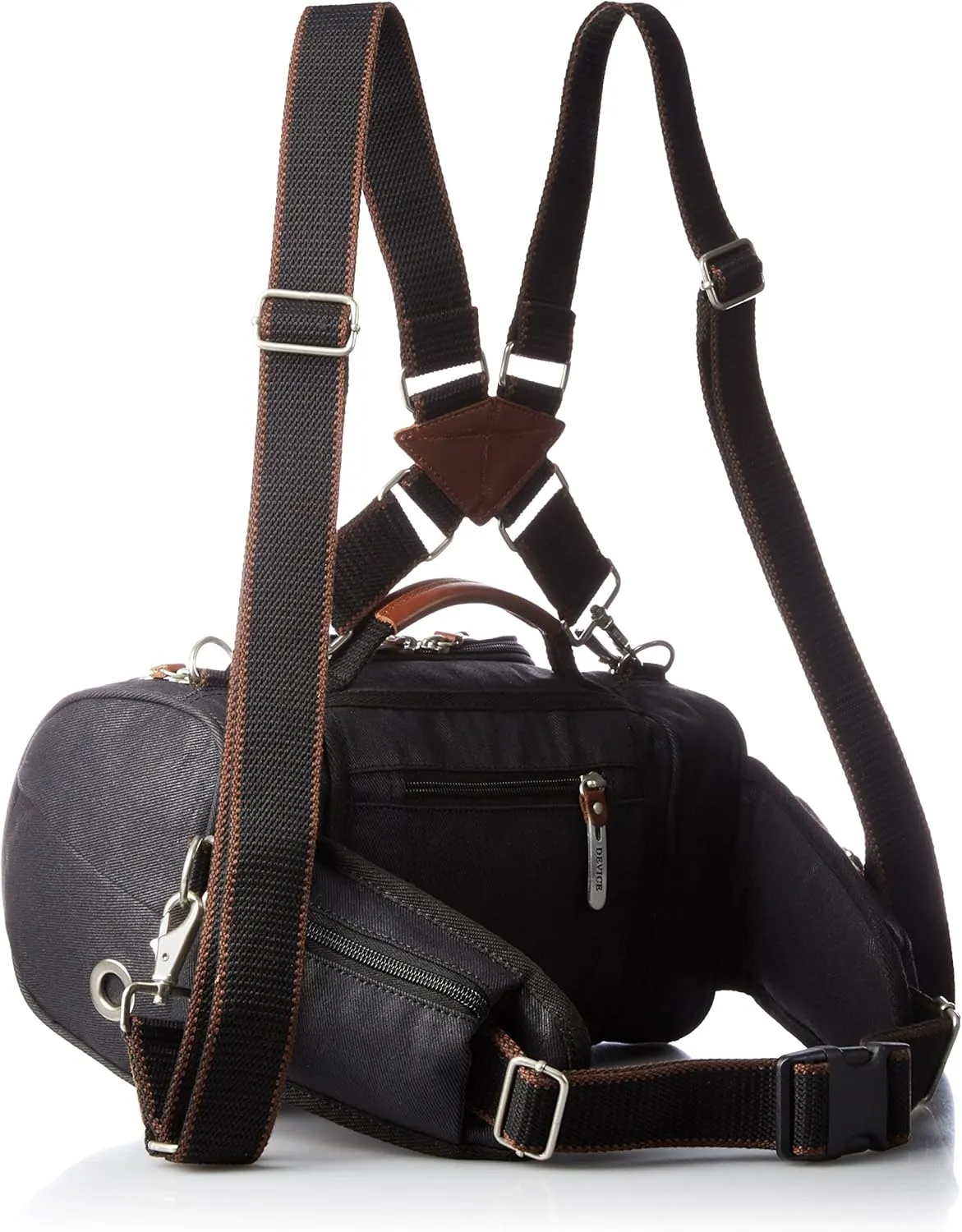 Device AHH17089 Shoulder Bag, Backpack, Body Bag, Waist Bag, Black