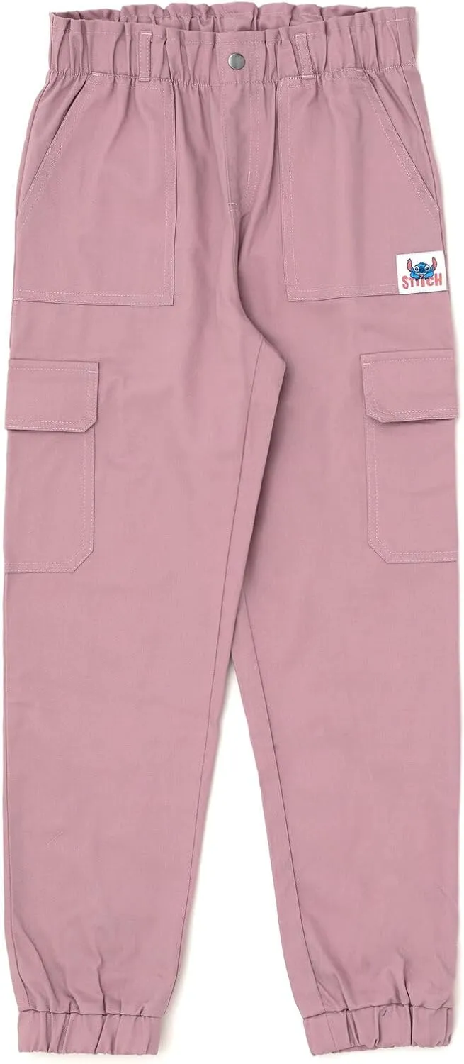 Disney Junior Fleece Sweatshirt and Twill Jogger Pants Outfit Set Toddler to Big Kid Sizes (2T - 14-16)