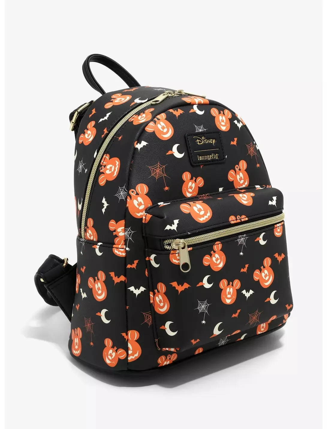 Disney Mini Backpack Mickey Mouse Pumpkin Halloween AOP Loungefly
