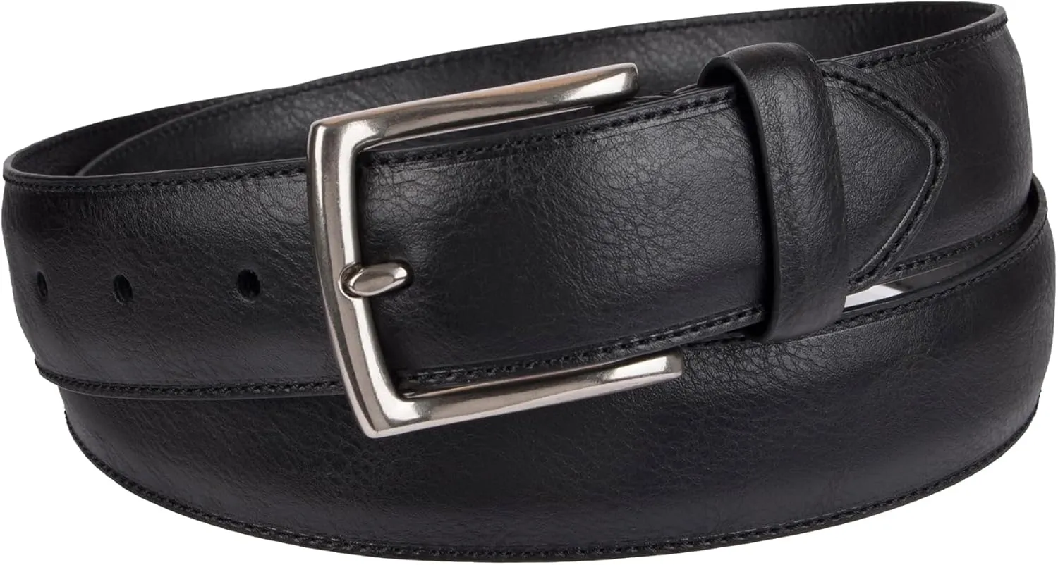 Dockers Men's Everyday Casual Belt with Classic Harness Buckle (Regular and Big & Tall Sizing)