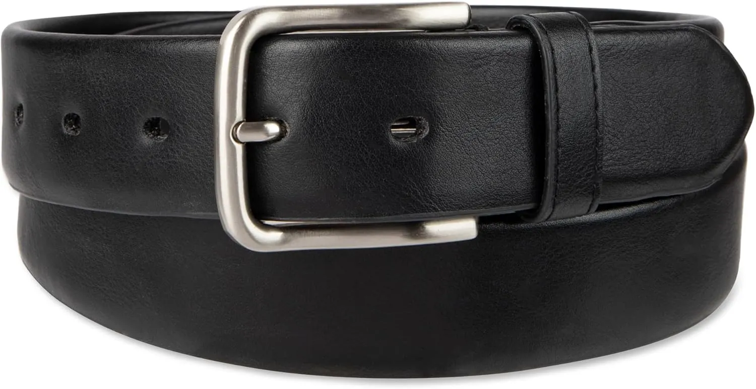 Dockers Men's Everyday Casual Belt with Classic Harness Buckle (Regular and Big & Tall Sizing)