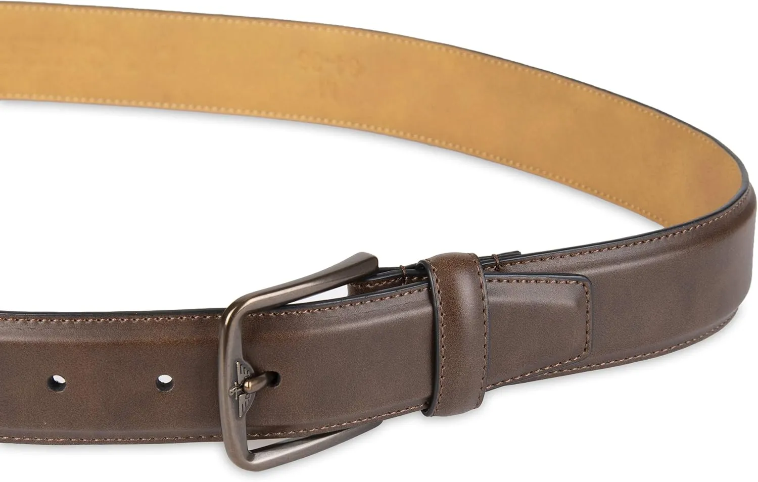 Dockers Men's Everyday Casual Belt with Classic Harness Buckle (Regular and Big & Tall Sizing)