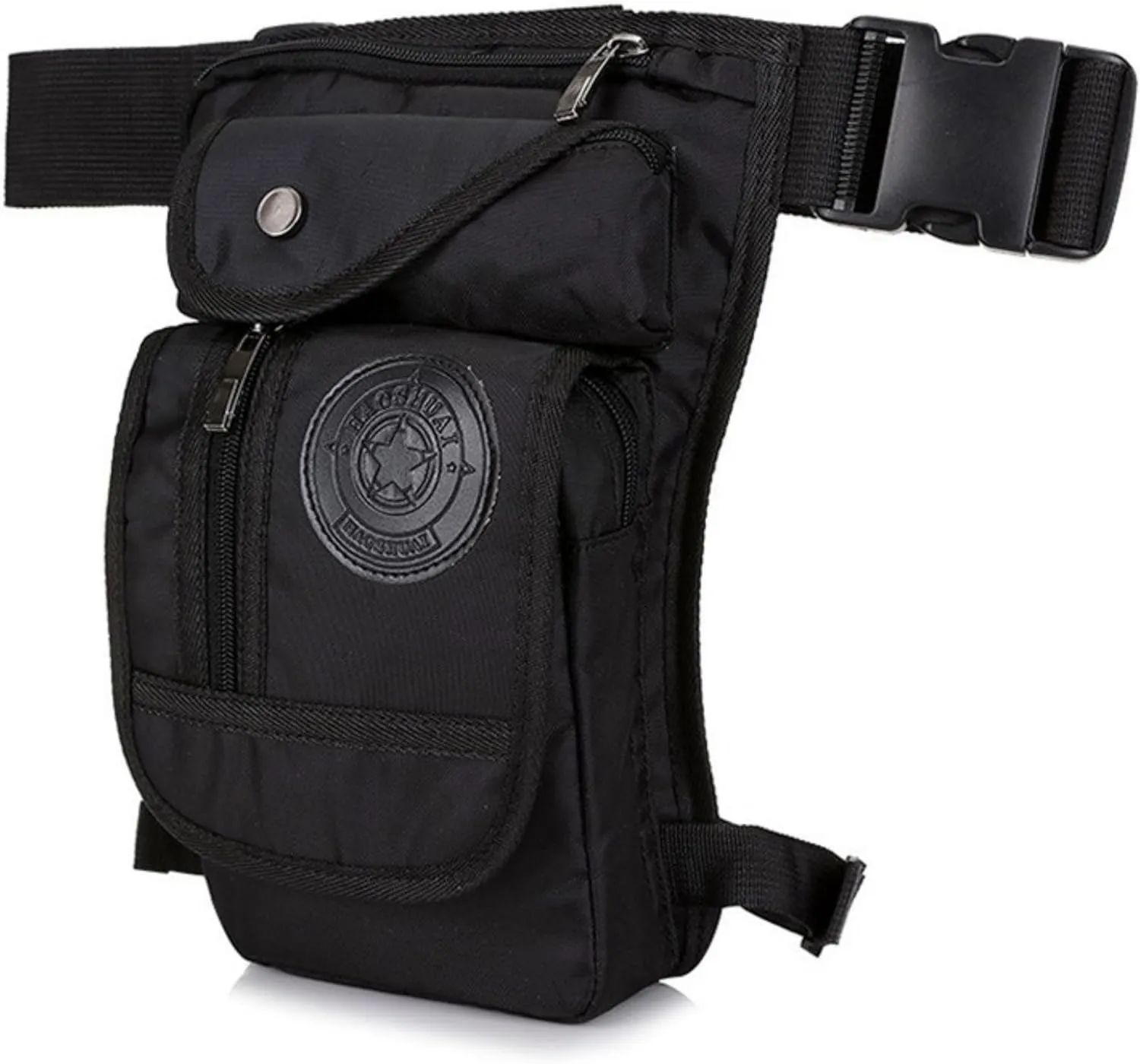 Drop Leg Bag Outdoor Waist Pack for Men Women Tactical Military Motorcycle Bike Cycling Multi-Pocket Waist Fanny Pouch Travel Hiking Climbing Thigh Bag Pocket