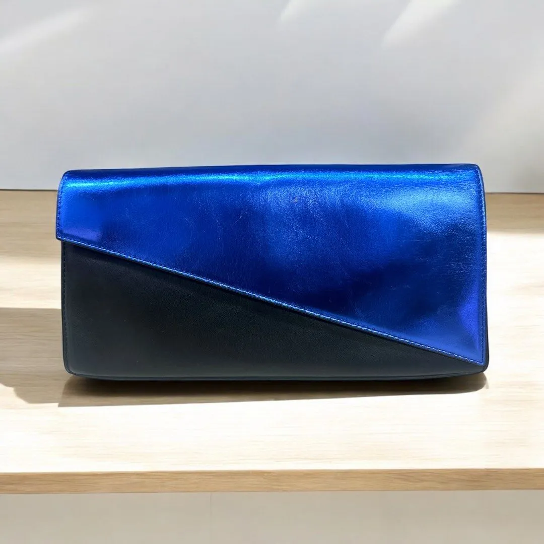 DVF Leather Pouch (H13 x L27 cm)