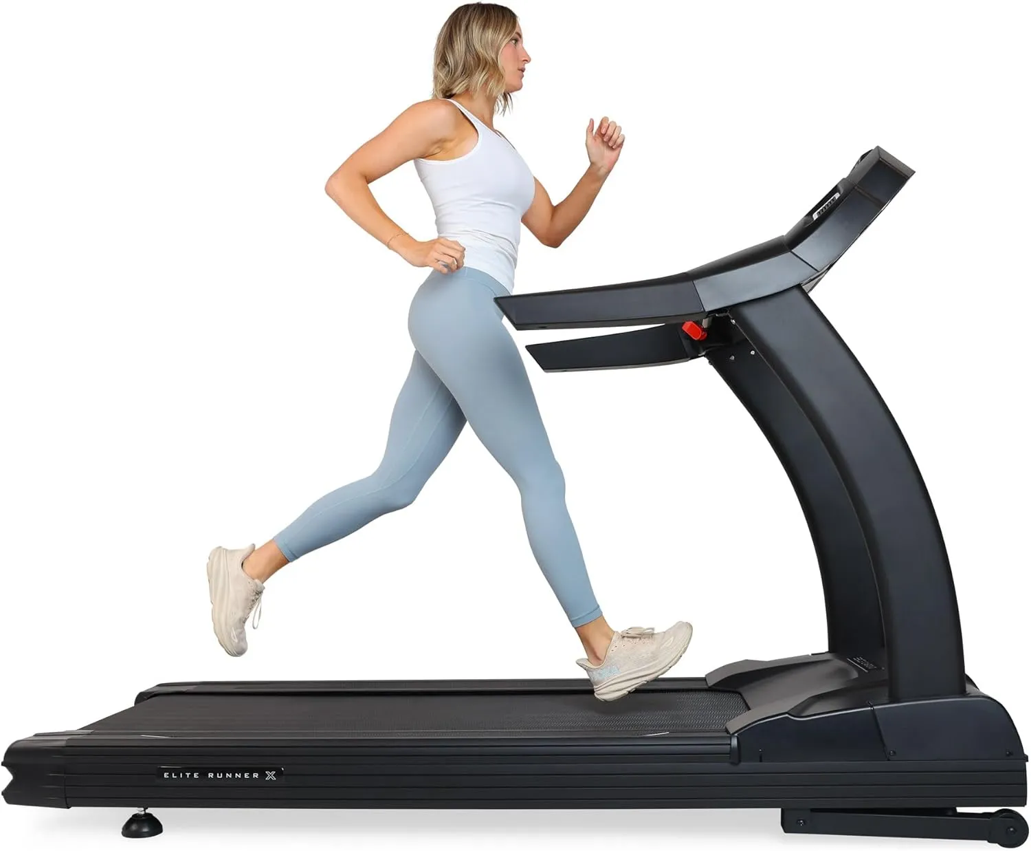 Elite Runner X Treadmill - Commercial Grade - FreeSync FTMS Bluetooth Connectivity - 4.0 HP - Large Ortho Flex Shock Suspension System Deck - Marathon Training - 400 lb Capacity