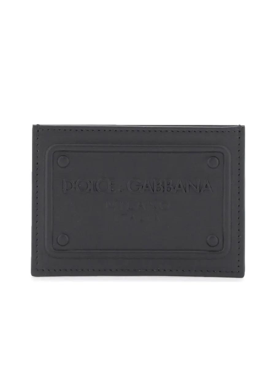 Embossed Leather Cardholder