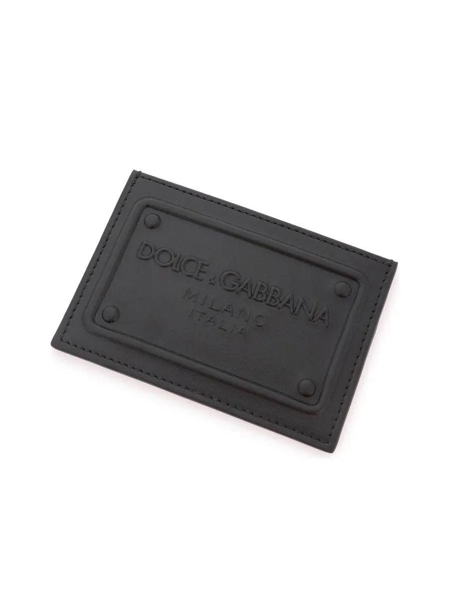 Embossed Leather Cardholder