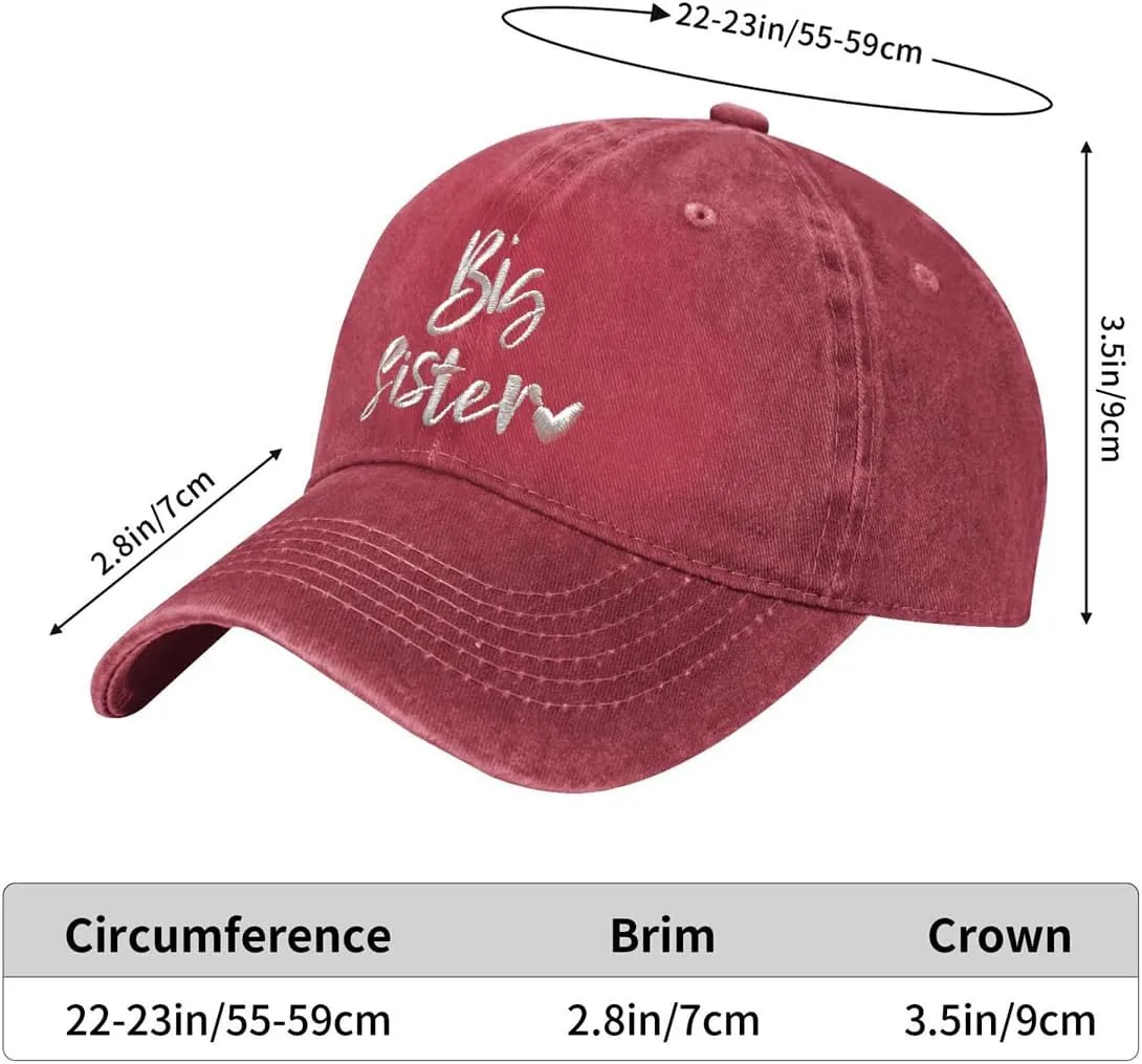 Embroidered Baseball Cap for Men Women - Adjustable Cotton Washed Dad Hat