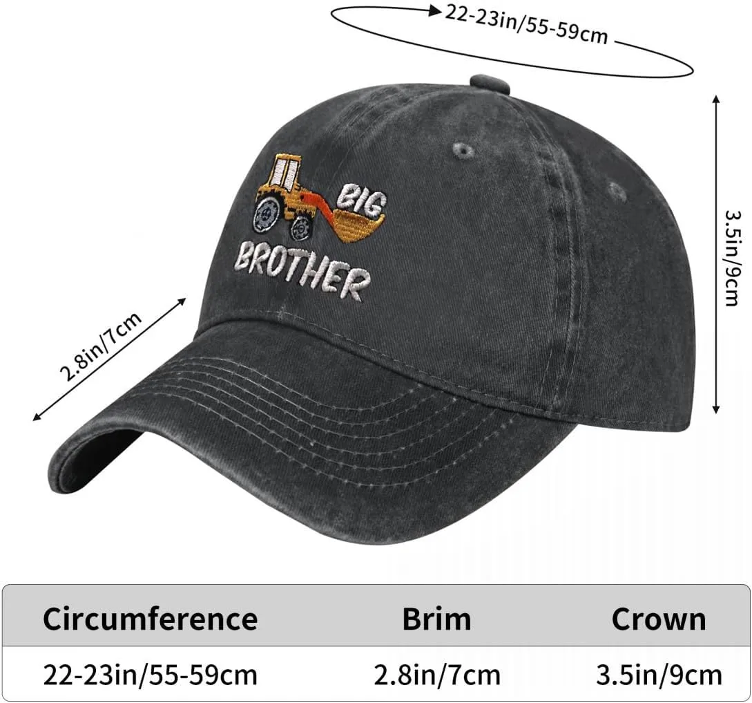 Embroidered Baseball Cap for Men Women - Adjustable Cotton Washed Dad Hat