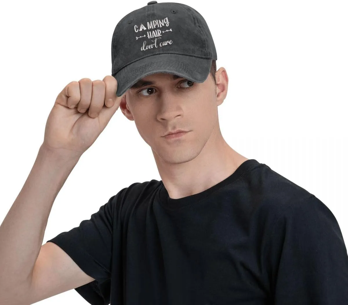 Embroidered Baseball Cap for Men Women - Adjustable Cotton Washed Dad Hat