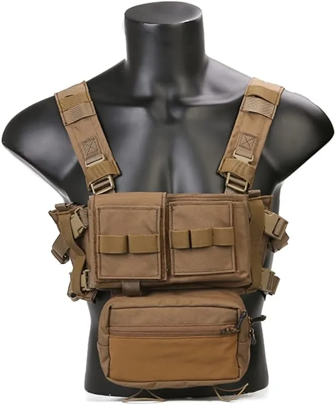 emersongear tac Micro Fight Chissis MK3 Modular Vest for Airsoft Paintball Cosplay
