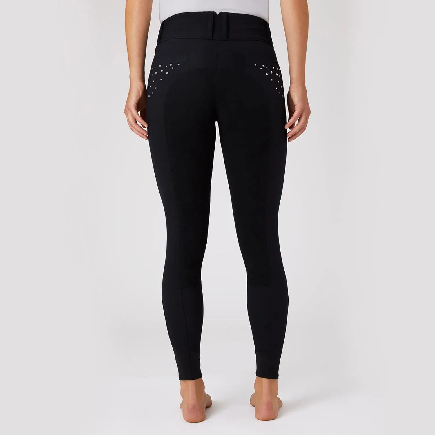 Emma Womens Classic Full Seat Breeches with Crystals